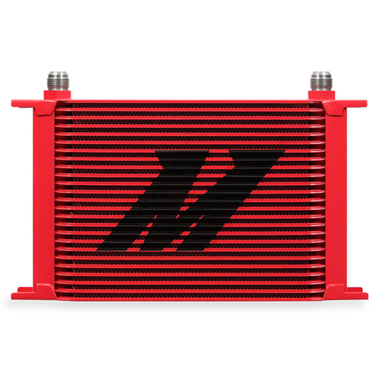 Mishimoto Universal 25 Row Oil Cooler - Red - #MMOC-25RD