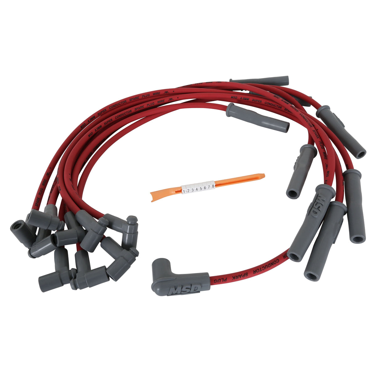 MSD 32189 Super Conductor Spark Plug Wire Set, for Dodge Ram, '94-'97, 318-360
