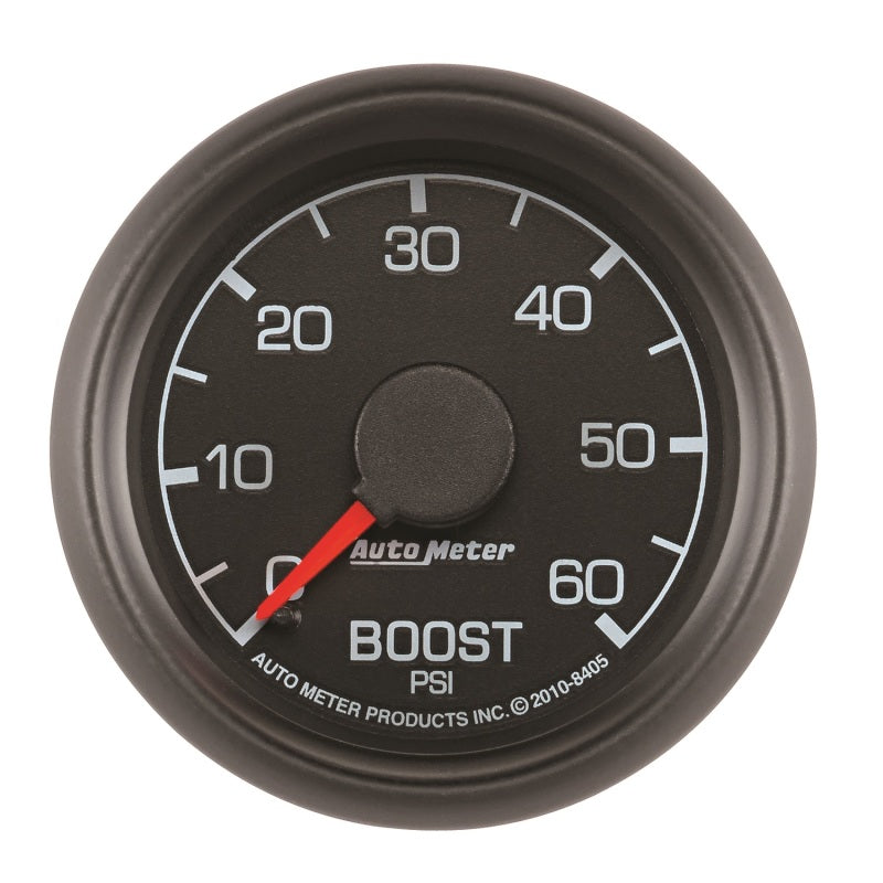 AutoMeter 8405 Factory Match 52.4mm Mechanical 0-60 PSI Boost Gauge for Ford