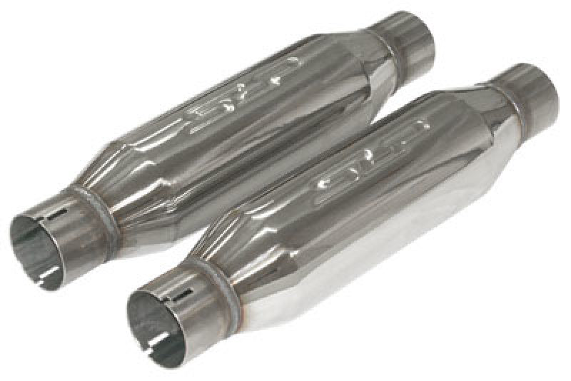 SLP LoudMouth 2.5in Bullet-Type Resonators Polished Stainless Pair