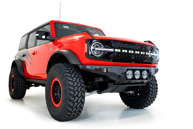 Addictive Desert Designs for 21-22 Ford Bronco Bomber Front Bumper (w/ 3 Rigid 360 Mounts)