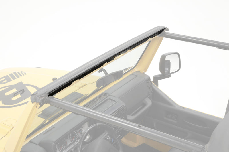 Bestop 97-02 Jeep Wrangler TJ Windshield Channel (2-Piece Drill-In Design )