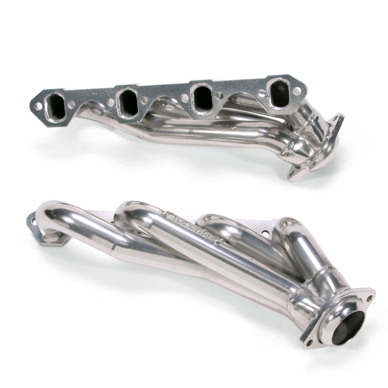 BBK Performance 15150 Shorty Headers 1-5/8 Silver Ceramic for 1986-1993 Ford Mustang 5.0L