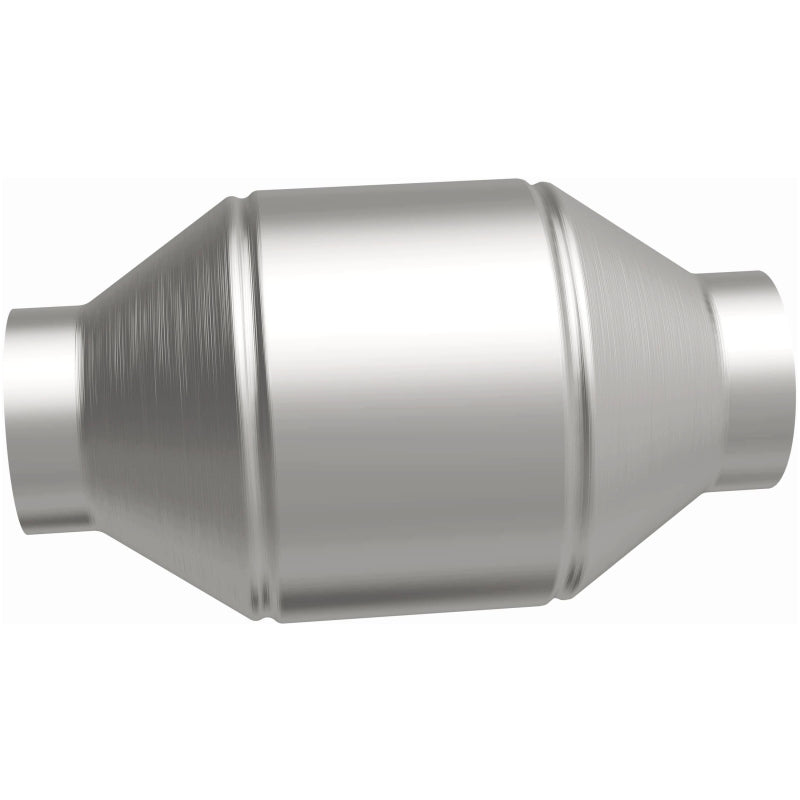 MagnaFlow 51656 Univ Cat Conv 2.5in Inlet/Outlet Center/Center Round 3in Body L x 5in W x 8.75in Overall L - #51656
