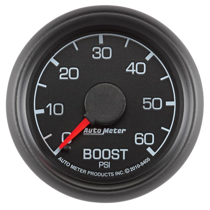 AutoMeter 8405 Factory Match 52.4mm Mechanical 0-60 PSI Boost Gauge for Ford