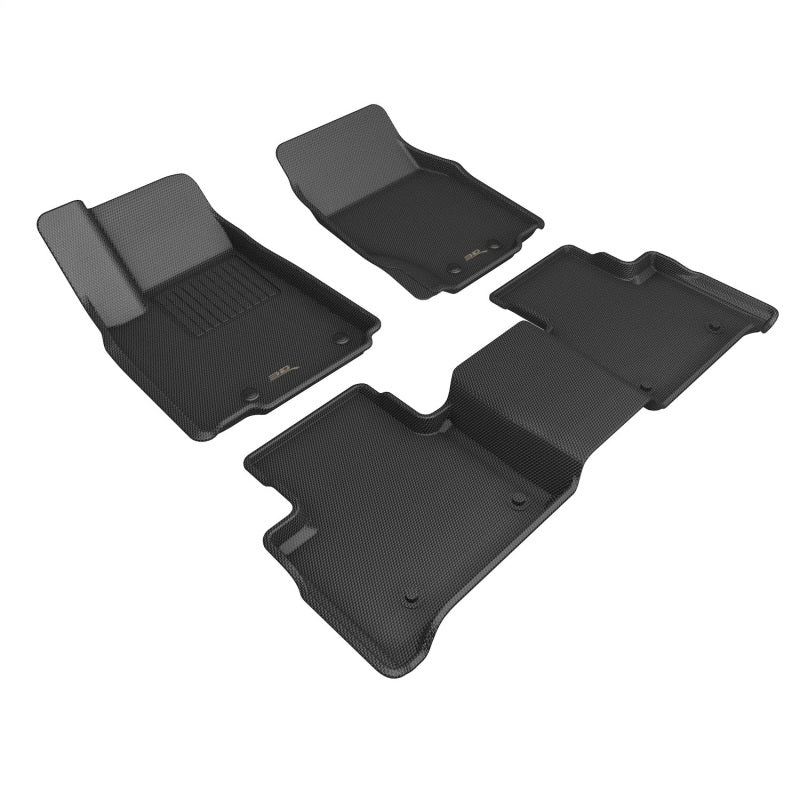 3D MAXpider Kagu Front, Rear & 3rd Row Floor Mats for 2022-2023 Jeep Grand Cherokee