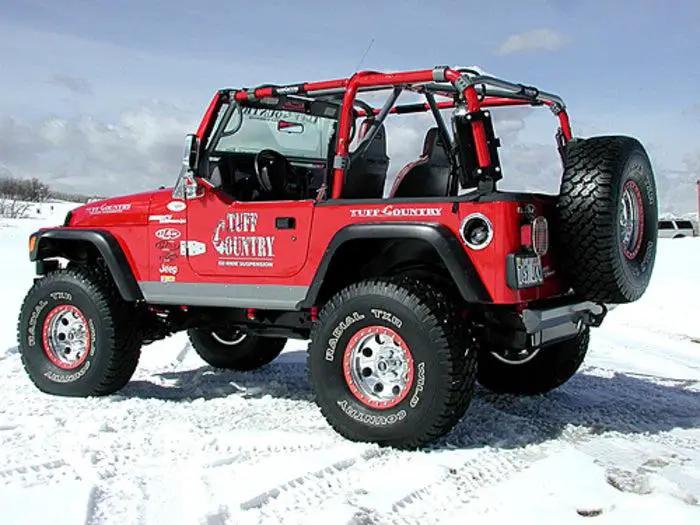 Tuff Country 44900KH 4in EZ-Ride Lift Kit SX6000 for 1997-2002 Jeep Wrangler TJ