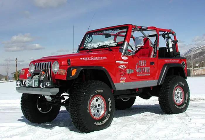 Tuff Country 44900KH 4in EZ-Ride Lift Kit SX6000 for 1997-2002 Jeep Wrangler TJ