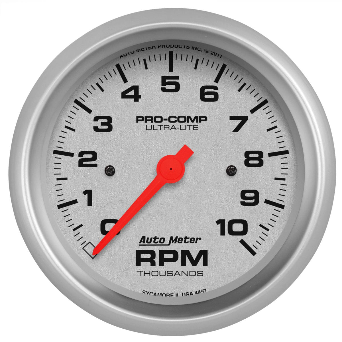AutoMeter 4497 Ultra-Lite 87.5mm 10K RPM In Dash Tachometer