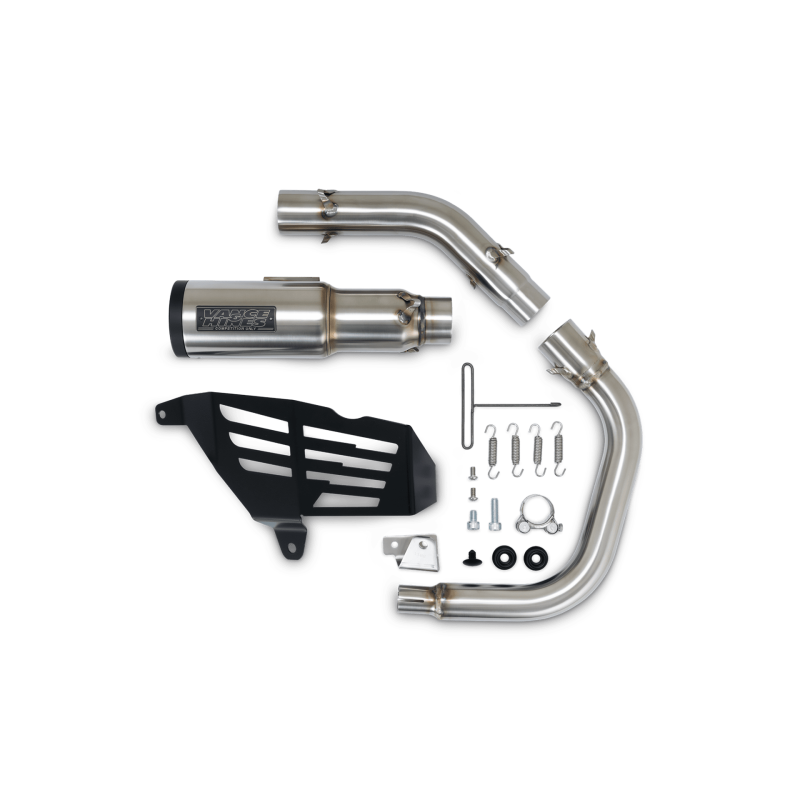 Vance & Hines 14243 Hi-Output Slip-On Brushed for 2019-2024 Honda Monkey