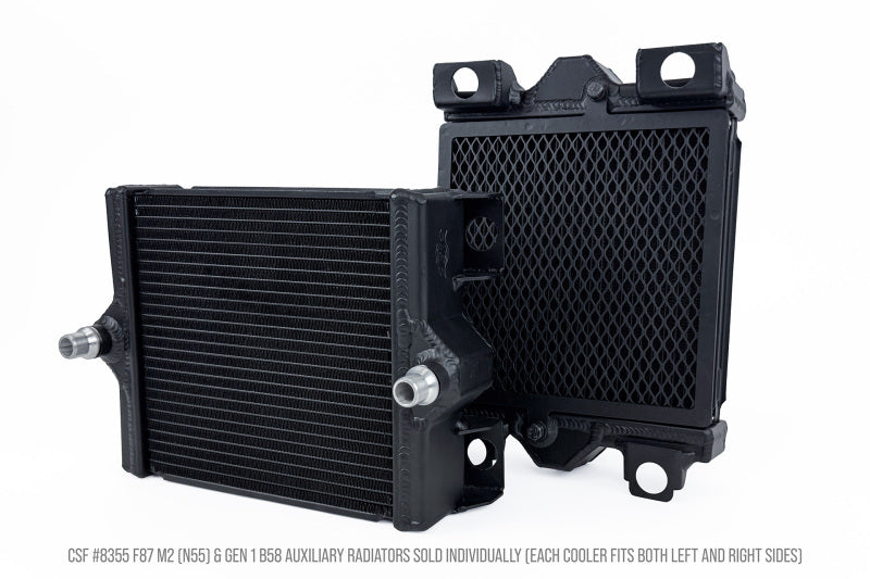 CSF 8355 High Performance Auxiliary Radiator for BMW F87 M2 and Gen 1 B58
