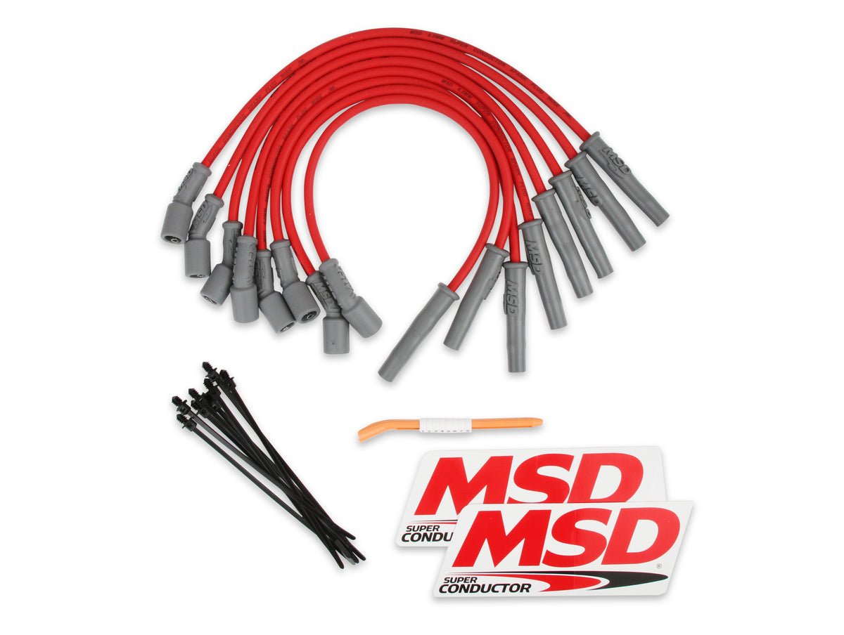MSD 31639 for Ford Raptor 6.2L V8 Red Wire Set