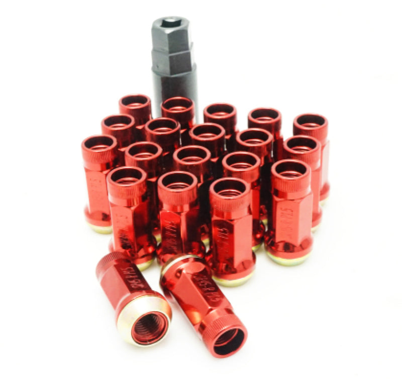 Wheel Mate 32936R Muteki SR45R Lug Nut Kit Red M12x1.50 - Set of 20