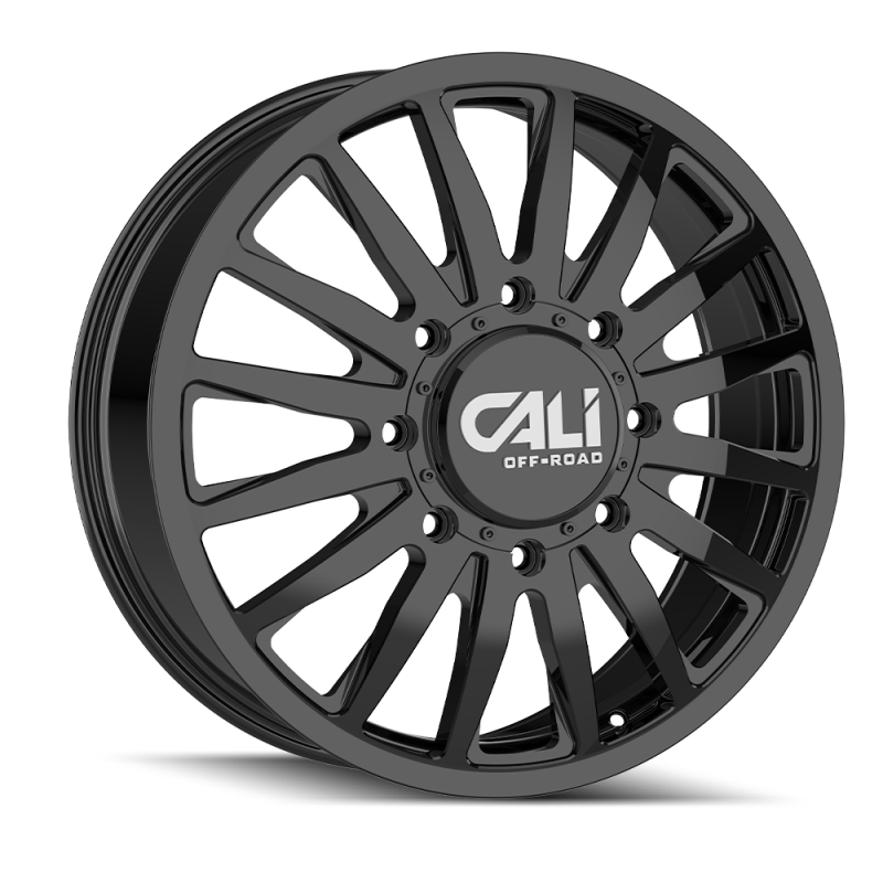 Cali Off-Road Summit Dually Front 20x8.25 8x165.1 115mm Gloss Black Wheel 9110D-2881GBF115