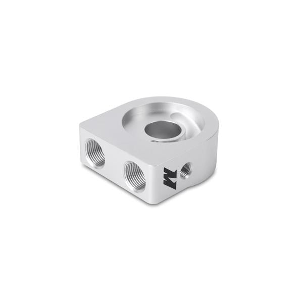 Mishimoto Silver M20 Oil Sandwich Plate - #MMOP-SP