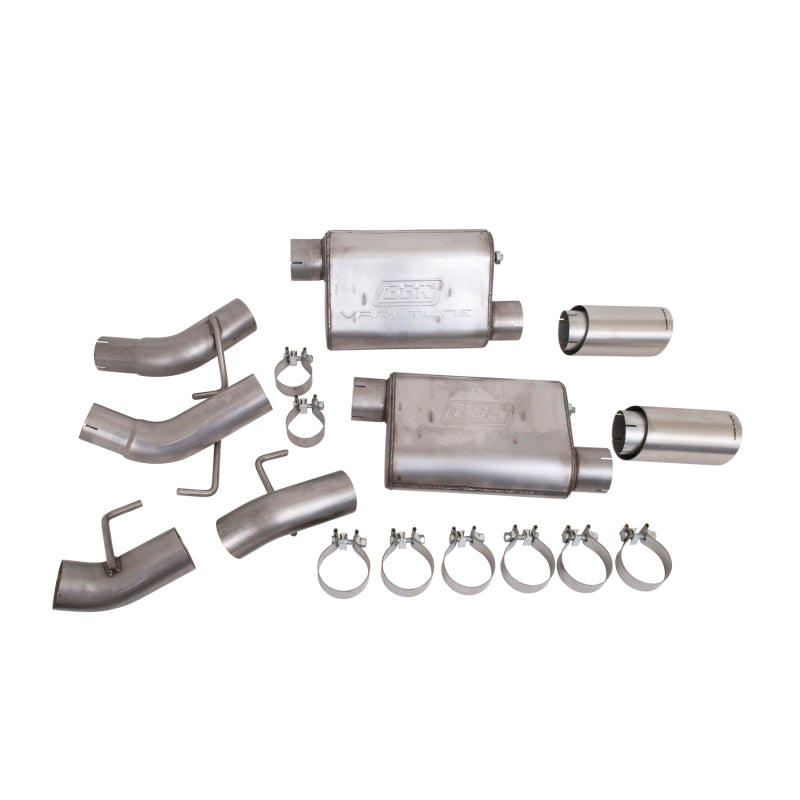 BBK Performance 41065 VariTune Axle-Back Exhaust for 2010-2015 Chevrolet Camaro SS 6.2L Coupe Only