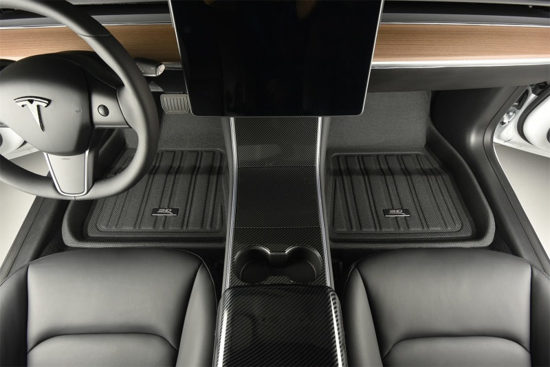 3D MAXpider Elitect 3rd Row Floor Mats for 2017-2021 Tesla Model X