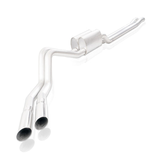 Stainless Works for 2015-2020 Ford F-150 5.0L Legend Catback Dual 3.5in Side Exit Polished Tips