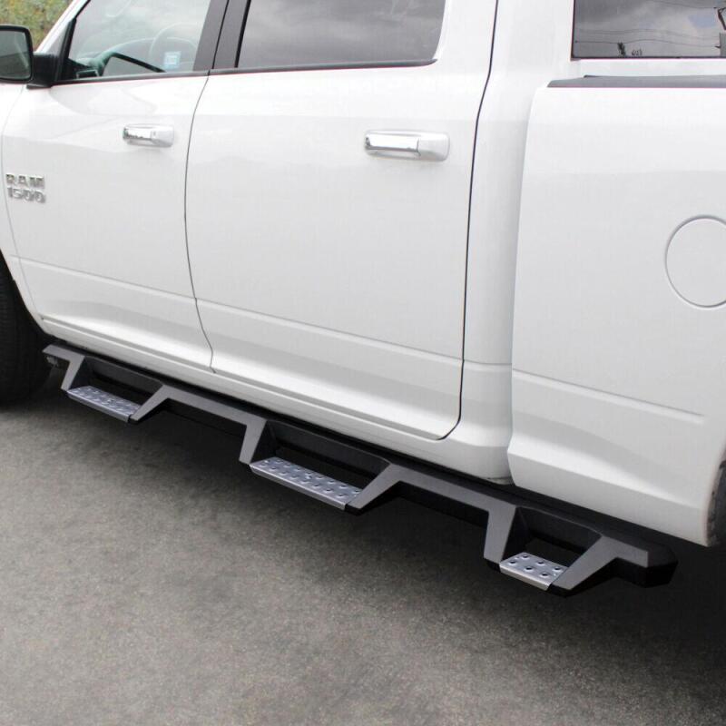 Westin 56-5343252 HDX Stainless Drop Wheel to Wheel Nerf Bars for 2009-2024 Dodge/Ram Textured Black