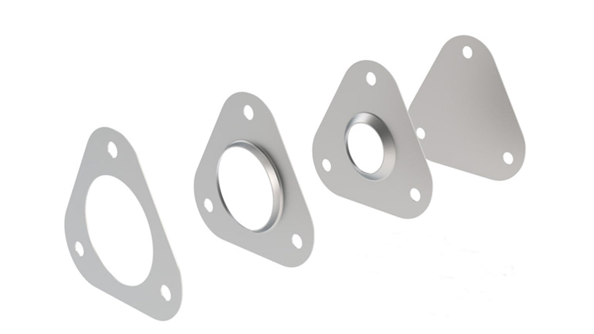 Borla 46176S Flange Pack for 1984-2002 Chevrolet Camaro / Pontiac Firebird