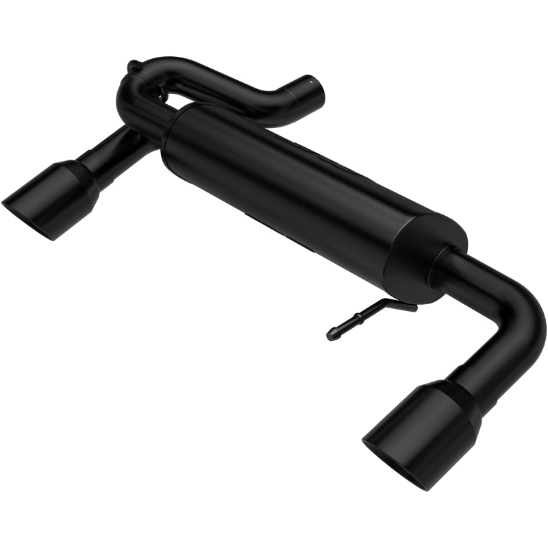 MagnaFlow 19555 2021 Ford Bronco 2.3L I-4 Axle-Back Exhaust w/ Dual Split Rear Style Exit- Black Tips - #19555