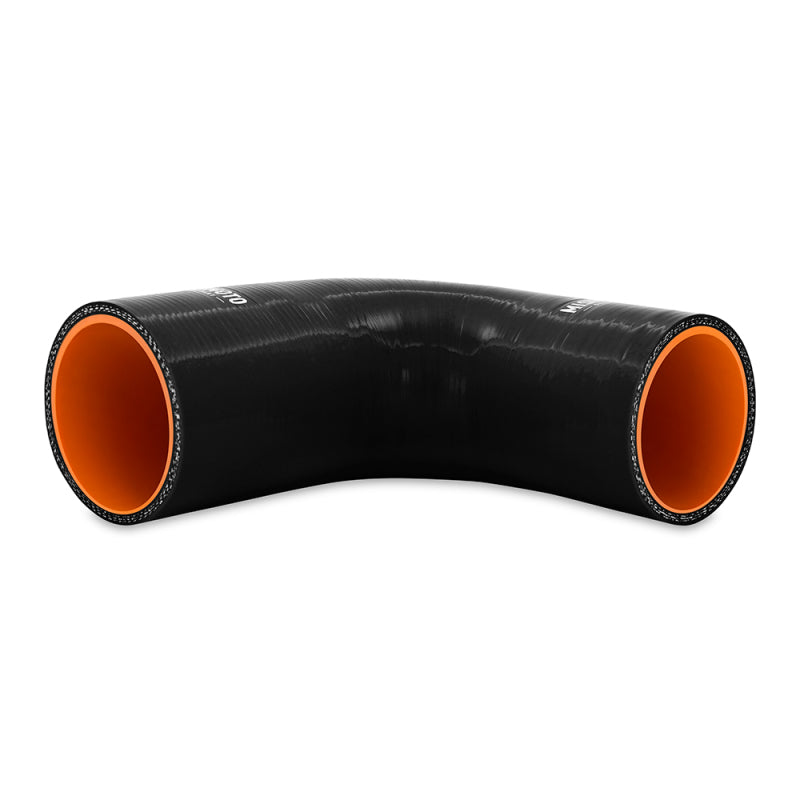 Mishimoto Silicone Reducer Coupler 90 Degree 2in to 2.5in - Black - #MMCP-R90-2025BK