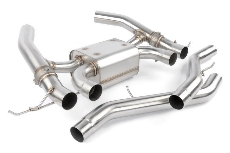 Dinan 21-27 BMW M3/M4 (G80/G82/G83) Valved Axleback Exhaust System - Polished Tips