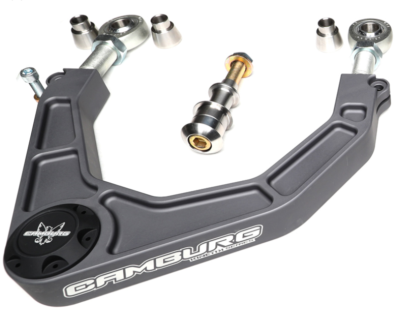 Camburg Engineering CAM-110233-GRY KINETIK Billet Uniball UCA Gray for 2017-2025 Ford F-150 Raptor