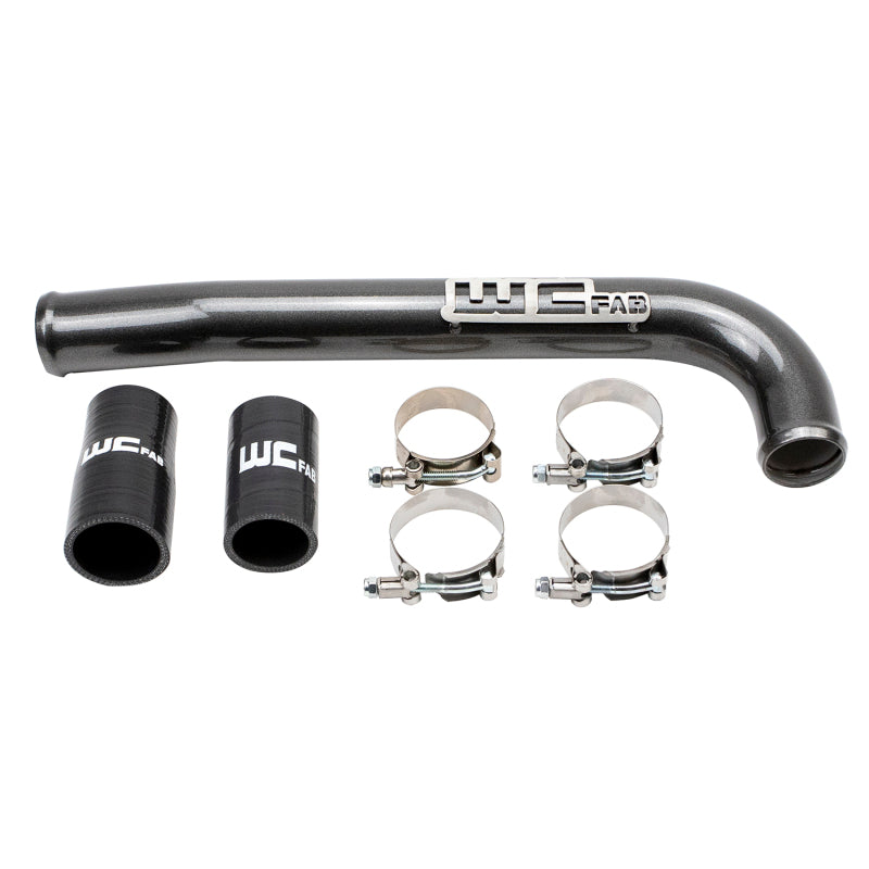 Wehrli Custom Fabrication WCF100678-BR Upper Coolant Pipe Bengal Red (Non-Twin CP3) for 2003-2009 Dodge Ram 2500 / 3500 Cummins