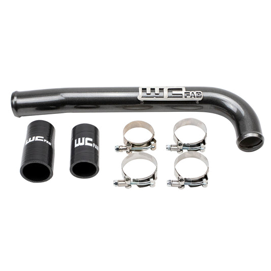 Wehrli Custom Fabrication WCF100678-BR Upper Coolant Pipe Bengal Red (Non-Twin CP3) for 2003-2009 Dodge Ram 2500 / 3500 Cummins