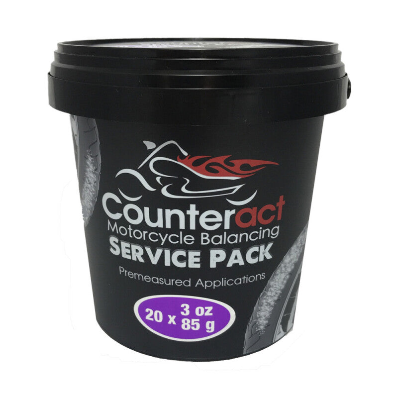 Counteract MKSP3 Motorcycle Balancing Bead Service Bucket (20) 3oz Bags