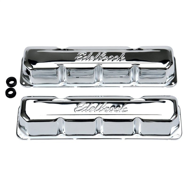 Edelbrock 4431 Valve Cover Signature Series AMC/Jeep 1967-1991 290-401 CI V8 Chrome