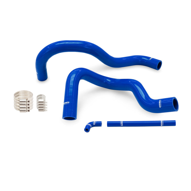 Mishimoto 95-04 Toyota Tacoma 2.4L - 2.7L (4WD Auto Only) Silicone Coolant Hose Kit - Blue - #MMHOSE-TAC2427-95BL
