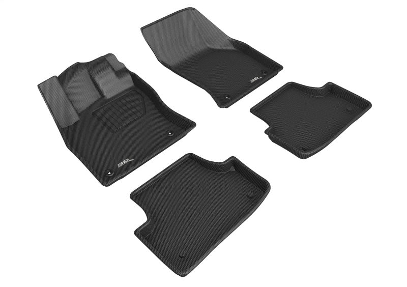 3D MAXpider Kagu Front & Rear Floor Mats for 2015-2020 Audi A3 +3 more