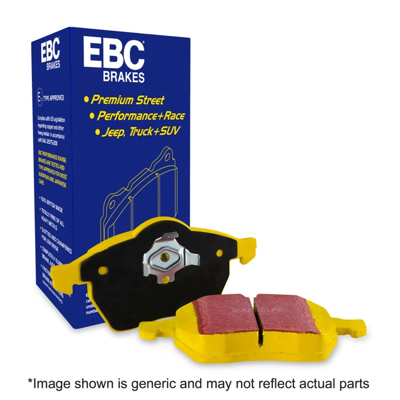 EBC 2016+ Jaguar F-Pace 2.0L TD (180) Yellowstuff Rear Brake Pads DP42246R