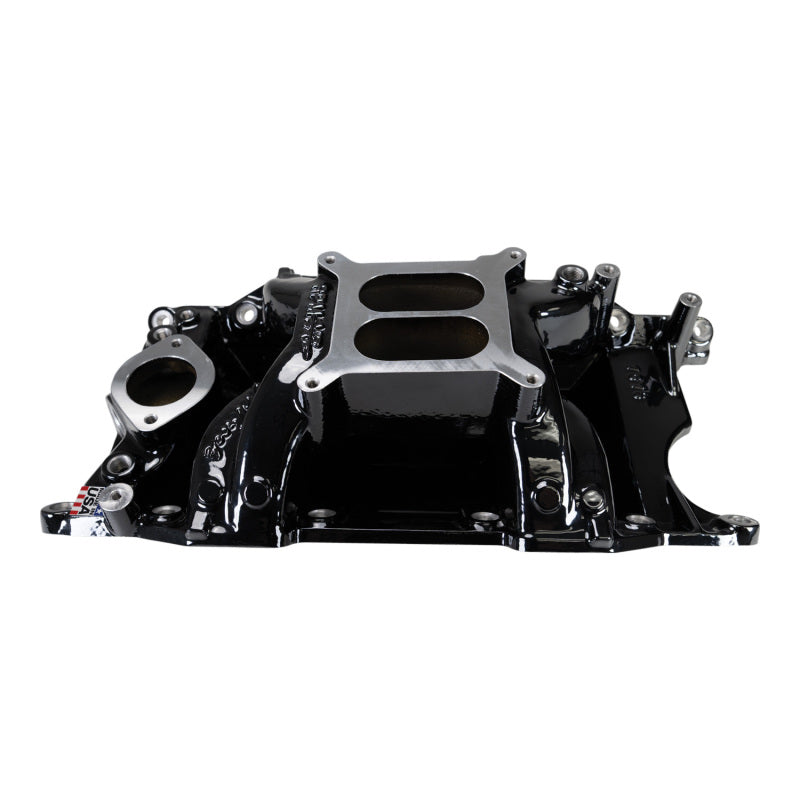 Edelbrock 7576-BP RPM Air-Gap Small Block Chrysler Intake Manifold - Black Plasma