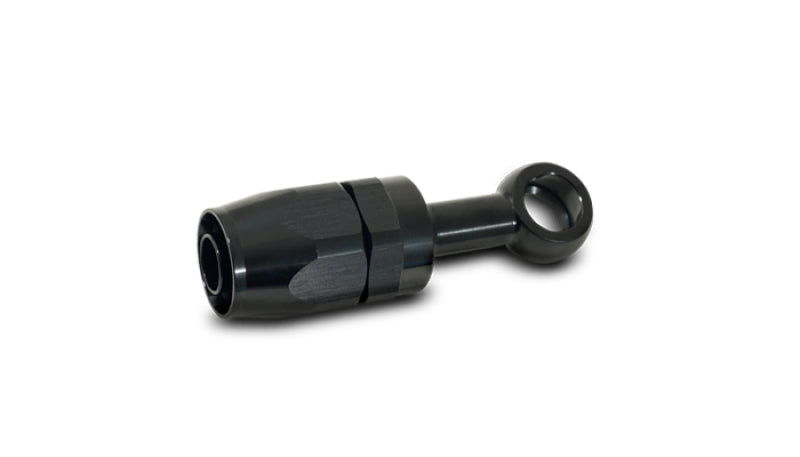 Vibrant -10AN Banjo Hose End Fitting for use with M12 or 7/16in Banjo Bolt