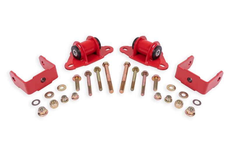 BMR 2014-2019 Chevrolet Corvette Transmission/Differential Mount - Red