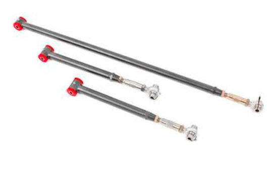 BMR 1982-2002 3rd Gen F-Body On-Car Adj. Rear Suspension Kit Poly/Rod End - Black Hammertone