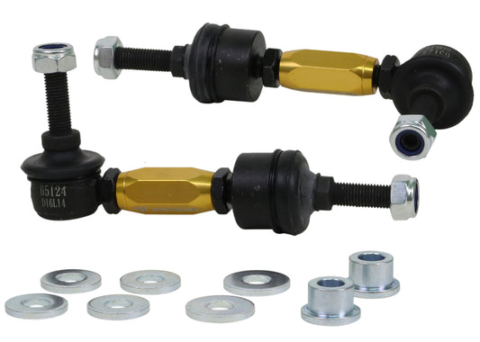 Whiteline KLC195 Rear Adjustable Heavy Duty Sway Bar Link Kit for 2013-2018 Ford Focus