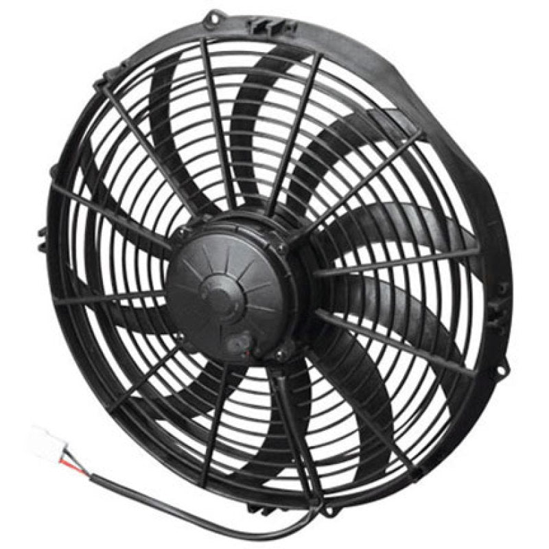 SPAL 30102056 14 Inch High Performance Electric Fan Pusher Curved Blade 1840 CFM