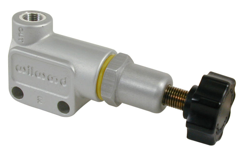 Wilwood Proportioning Valve - Knob Adjust 3/8-24 IF Inlet & Outlet - #260-10922