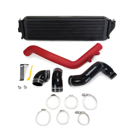 Mishimoto 2017+ Honda Civic Type R Intercooler Kit - Black Intercooler Red Pipes - #MMINT-CTR-17KBKWRD