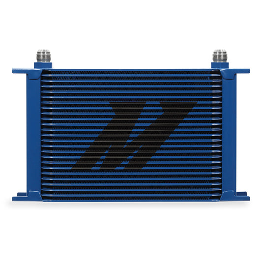 Mishimoto Universal 25 Row Oil Cooler - Blue - #MMOC-25BL