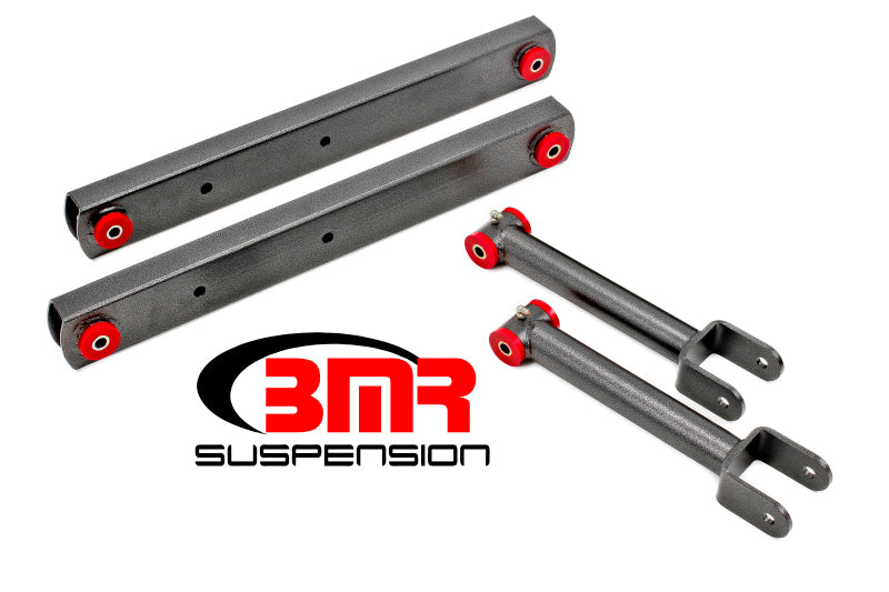 BMR 1964-1967 A-Body Non-Adj. Rear Suspension Kit (BCA005/UTCA010) - Black Hammertone