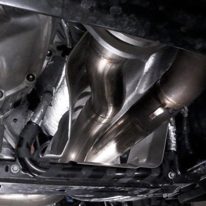 Stainless Works for 2017-2020 F-150 Raptor 3.5L 3in Downpipe High-Flow Cats Factory Connect