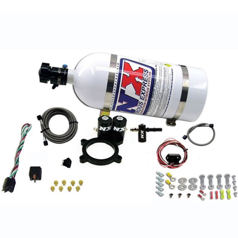 Nitrous Express Nitrous Plate 10lb Bottle for 21+ Ford F-150 5.0L Coyote Truck