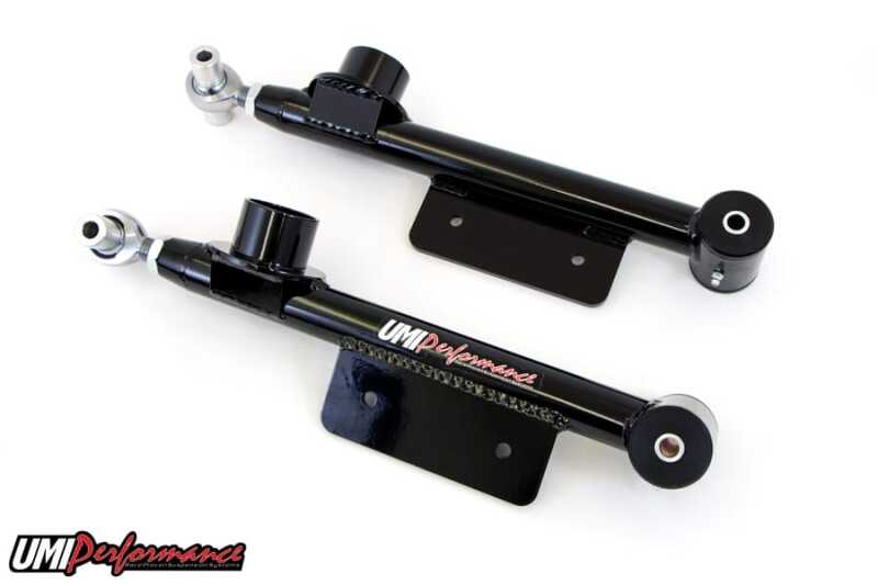 UMI Performance 1015-B Single Adjustable Lower Control Arms Black