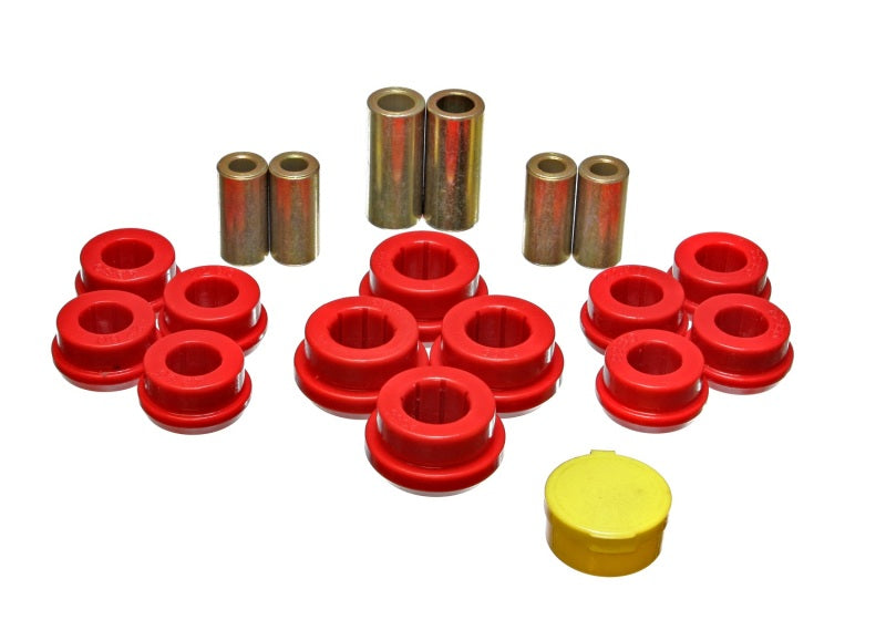 Energy Suspension for 92-01 Prelude Red Rear Control Arm Bushing Set 16.3112R