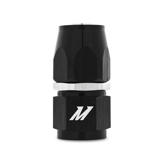Mishimoto Aluminum -6AN Straight - Black - #MMFT-SW-06-ST